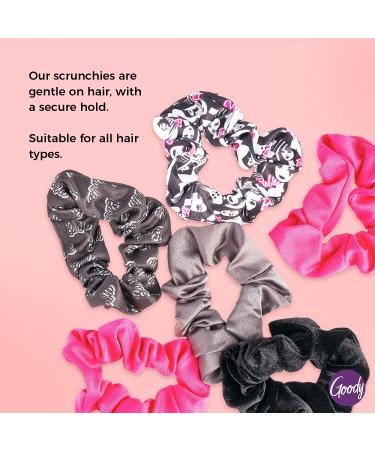 Goody x Barbie Girls Ouchless Hair Scrunchie - 6 Count Assorted - Hair Accessories for Keeping Hair in Place - Buy Online on GoSupps.com