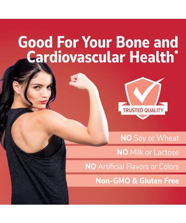 21st Century Vitamin D3 125 mcg + K2 100 mcg, (120 Count), Bone, Teeth & Heart Support, Non-GMO, 2 in 1 Vitamin D3 5000 IU + K2 Formula, Milk, Lactose, Soy, Wheat, & Gluten Free, 120 Serv - Buy Online on GoSupps.com