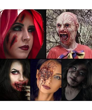 Buy Special Effects SFX Halloween Makeup Kit - Fake Blood Bruise Palette Scar Wax & Tools for Costume & Theatre | International Shipping Available - Buy Online on GoSupps.com