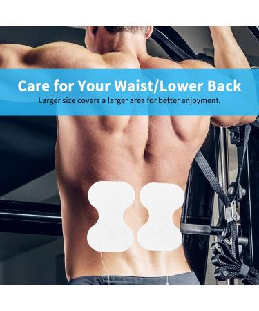 TENS Unit Replacement Pads - 6 Extra Large Butterfly Electrode Pads - Buy Online on GoSupps.com