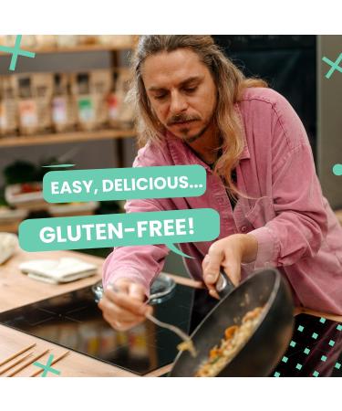 Mill & Folks Easy Pasta Vegetables Fusilli 4 x 200g Pack | Vegan & Gluten Free - Buy Online on GoSupps.com