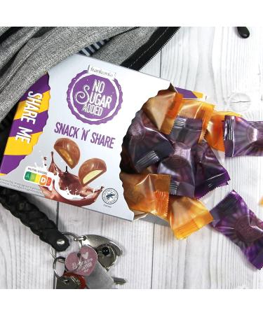 Frankonia No Sugar Added Snack 'n' Share Mix Box - Delicious Caramel Treat - 120g for Healthy Indulgence - Buy Online on GoSupps.com