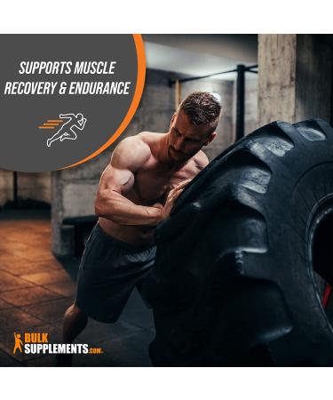 BulkSupplements BCAA 2:1:1 Powder - Vegan & Unflavored - Pre-Workout Amino Acid Supplement - 500g (1.1 lbs) - Buy Online on GoSupps.com