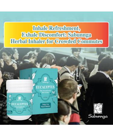 Thai Herbal Nasal Inhaler | Menthol Nose Congestion Relief | Portable Aromatherapy for Working Women - Buy Online on GoSupps.com