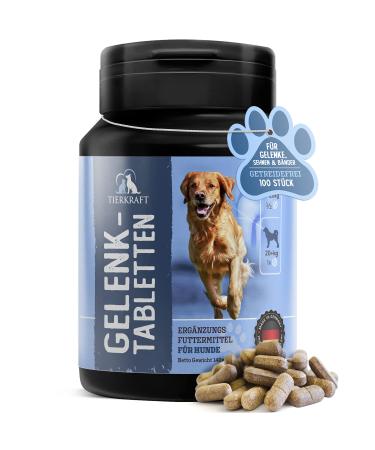 Animal power joint tablets - Made in Germany - with green lip shell - Teufels claw - MSM for dog - 100 joint & bone protection tablets 100 pieces - Buy Online on GoSupps.com