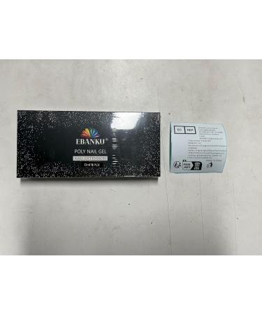 EBANKU Poly Gel Nail Extension 8 Colors Poly Nail Gel Nail Builder Gel Professional Poly Gel Cat Eye Effect for Women DIY Manicure at Home Salon - Buy Online on GoSupps.com