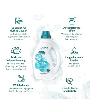 HAKA Down Detergent 1L - Clean & Revive Down Products Enhance Insulation Pilastization Effect International Shipping Available - Buy Online on GoSupps.com