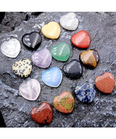 Heart of Stone: 20 Gemstones for Children | Colorful Crystals for Meditation Chakra Healing & Reiki Energy - Buy Online on GoSupps.com