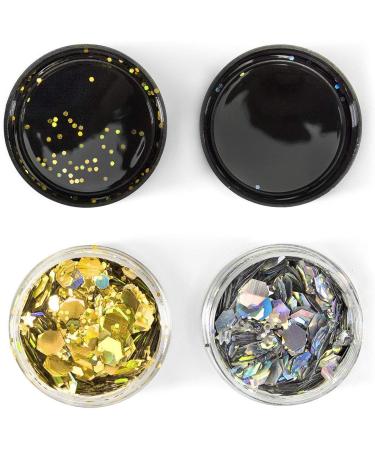 Buy Arteza Holographic Glitter - 2-Color Diamond & Fancy | 5g Nail Body Craft Glitter & Makeup Sparkle - Buy Online on GoSupps.com