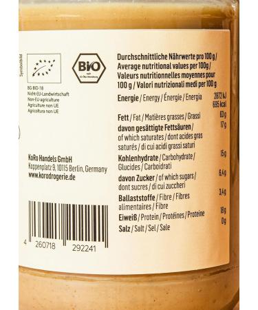 KoRo - Organic pine nut puree 500 g - Buy Online on GoSupps.com