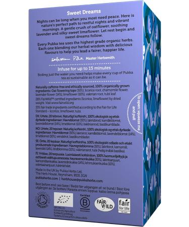 Pukka Night Time 20 Herbal Tea Bags 32g - Buy Online on GoSupps.com