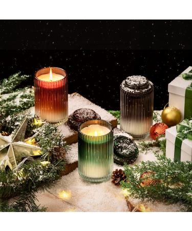 La Jolie Muse Pomegranate Pine Scented Candle - 19oz Luxury Glass Jar Candle for Home - Long Burning 120 Hours - Christmas Gifts for Women - Buy Online on GoSupps.com