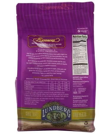 Organic Lundberg California White Jasmine Rice - 32oz - Buy Online on GoSupps.com