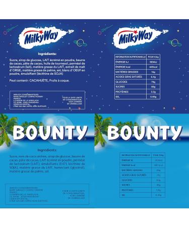 Buy Mixed Minis Bag (Mars Snickers Bounty Twix Milky Way) - 400g Chocolate Treats | International Shipping Available - Buy Online on GoSupps.com