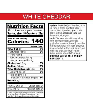 Cheez-It Cheez It Grooves Sharp White Cheddar 9 Ounce - Buy Online on GoSupps.com