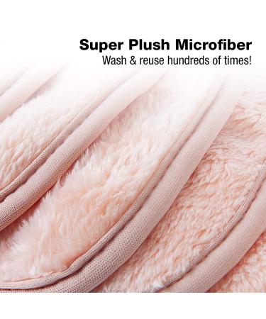 Eurow Makeup Removal Cloth 5x5 Inches Coral - Pack of 10 | Washable & Reusable - Buy Online on GoSupps.com