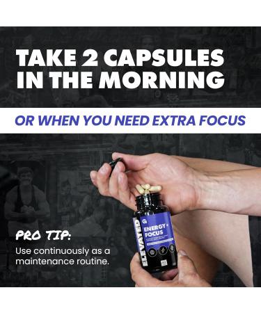 Gains in Bulk Elevated Nootropic Herbal Energy Supplements with Ginkgo Biloba B Vitamins DMAE Clean Energy & Focus Supplement Supports Digestive Health Cognitive Brain Health Vegan 60 Capsules - Buy Online on GoSupps.com