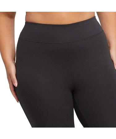 Just My Size Women's Plus Size Stretch Jersey Capri Leggings - 2X Black - Buy Online on GoSupps.com