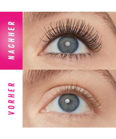 Maybelline New York Black Mascara | Maximum Length & Volume | 360 Compartment Design | Vitamin B5 Enriched | Lash Sensational Firework - Very Black 10ml - Buy Online on GoSupps.com