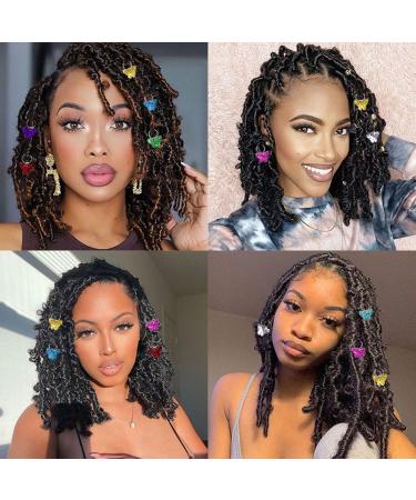 NAISKA Butterfly Braid Clips - Colorful Charms Hair Jewelry for Women & Girls (24PCS) - Buy Online on GoSupps.com