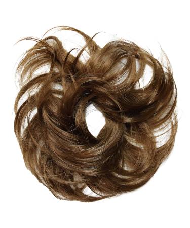 CAISHA Hairpiece Scrunchie Chloe UpdosVoluminous Wavy Messy Synthetic Fiber DM13cm Brunette G3C