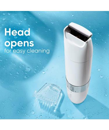 Gillette Venus Pubic Hair Trimmer with 1oz Exfoliant - Gentle Skin Care Combo - Buy Online on GoSupps.com