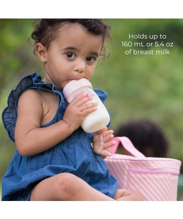 Spectra Wide Neck Baby Bottles - 2 Pack - Compatible with Spectra Breast Pump Flanges - Buy Online on GoSupps.com