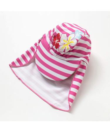 Bonverano Baby Girls Sunsuit UPF 50+ Swimsuit Set with Sun Hat - Stripe, One Size - Buy Online on GoSupps.com