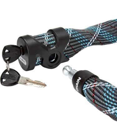 ABUS Ivera Chain 7210/110 Sparkling Bicycle Lock - 85cm Grey (Crossing Grey) - Buy Online on GoSupps.com