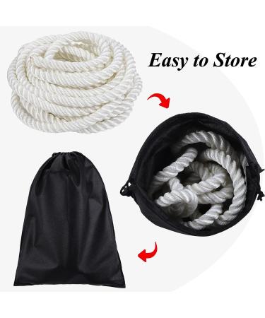 ELCOHO 15ft Soft Polypropylene Tug of War Rope Set with Flag - Fun Team Building Game for Kids & Adults Ideal for Family Reunions & Outdoor Activities - Buy Online on GoSupps.com