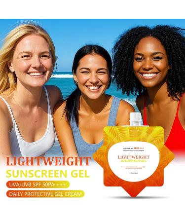 Air Fit Sunscreen SPF 50 - Ultra Light Moisturizing Korean Sunscreen for Face & Body, Broad Spectrum UVA/UVB Protection, No White Cast, Water Resistant and Non-Greasy (1) - Buy Online on GoSupps.com