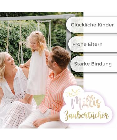 Millis Magic Towels - 25 Nourishing Diaper Inserts | Made in Germany | Gentle for Sensitive Baby Skin | Eco-Friendly & Pollutant-Free - Buy Online on GoSupps.com