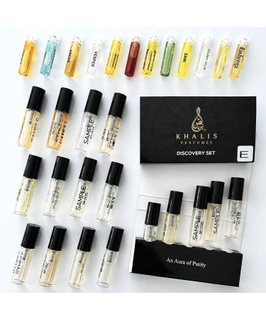 Ultimate Feminine 33-Piece Rotating Arabian Fragrance Discovery Sampler Set (Seasonal Rotation) - Premium Perfume for Women with Oud Scent Samples for Current Season