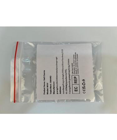 30-Piece Nail Art Rhinestones - Ebanku 3D Heart Charms for DIY Nail Decoration | Manicure Jewelry for Women & Girls - Buy Online on GoSupps.com