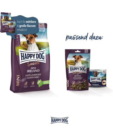 Happy Dog Sensible Mini Ireland 300g | Premium Dog Food for Small Breeds | International Shipping Available - Buy Online on GoSupps.com