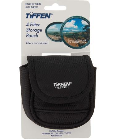 Tiffen Small Black Belt Style Filter Pouch for Filters Up to 58mm - Buy Online on GoSupps.com