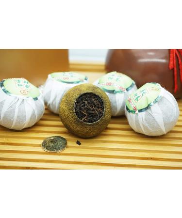 Green Orange Peel Pu-erh Tea | Tangerine Peel XiaoQingGan Tea Box | Independent Packing from GuangDong XinHui - Buy Online on GoSupps.com