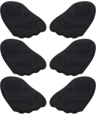 3 Pairs Half Size Forefoot Cushion Inserts - Gel Shoe Pads for Men High Heel & Nonslip Foot Support - Buy Online on GoSupps.com