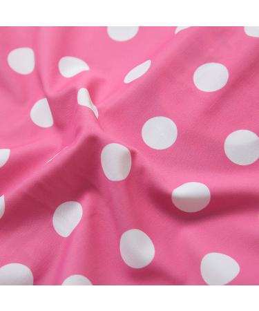 BONVERANO Baby Girls Long-Sleeve Swimsuit with UPF 50+ Sun Protection, 12-18 Months, Pink/Green - Buy Online on GoSupps.com