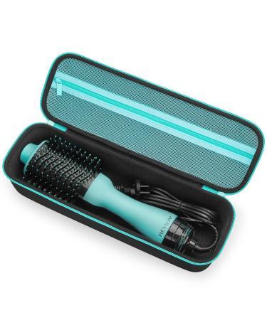 YINKE Case Compatible Revlon One-Step Hair Dryer and Volumizer Hot Air Brush, Storage Carrying Travel Bag9(Only Case) (Blue)