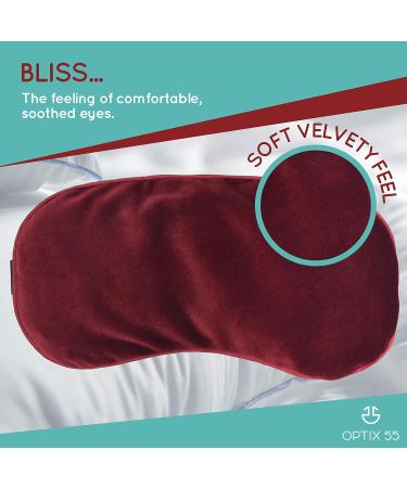 Plush Eye Mask | Ultra-Soft Moist Heat | Microwave Activated | Reusable - Buy Online on GoSupps.com