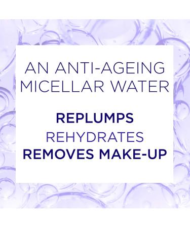 L'Oreal Paris Revitalift Filler + Hyaluronic Acid Micellar Water - Gentle Cleansing for Plump & Hydrated Skin - Buy Online on GoSupps.com