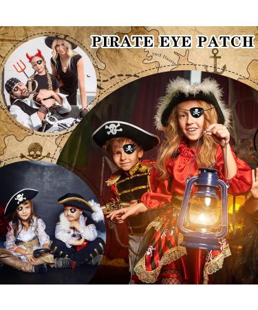 Prasacco 6 Pieces 3D Pirate Eye Patch - Buy Online on GoSupps.com