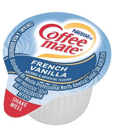 Nestle Coffee mate French Vanilla Liquid Creamer Singles - Box of 360 | Non-Dairy, No Refrigeration Required - Buy Online on GoSupps.com