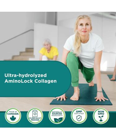 Genacol Ultra-Hydrolyzed Collagen Joint Supplement | Effective Osteo arthritis Pain Relief and Knee and Back Pain Relief | GENACOL Original 180 Capsules 180 count (Pack of 1) - Buy Online on GoSupps.com