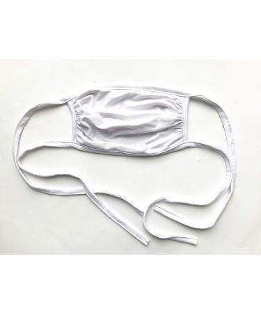 Star Vixen Washable Fashion Face Mask - Ivory | One Size Fits All | International Shipping Available - Buy Online on GoSupps.com