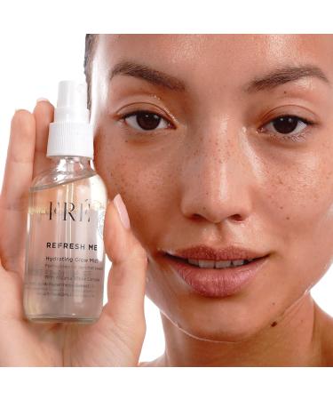 Hydrating Toning Glow Facial Mist by FRE Skincare - Anti-Aging Face Spray for Collagen Regeneration & pH Balance | Vegan & Cruelty-Free - Buy Online on GoSupps.com