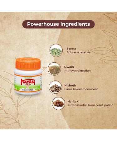 Kayam 30 Tablets Multi Pack - Fast-Acting Constipation Relief (1 Pack - Buy Online on GoSupps.com