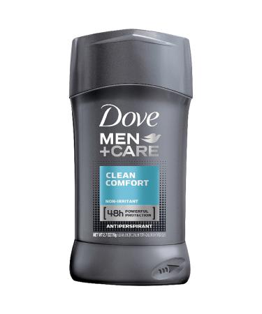 Dove Men Plus Care Antiperspirant Stick Clean Comfort 2.7 Ounce