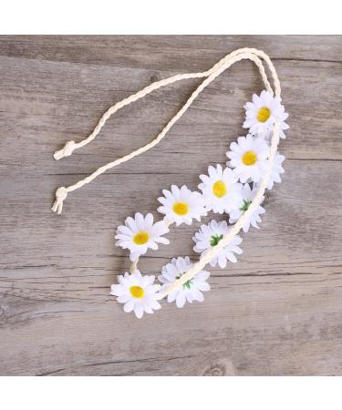 Frcolor Sunflower Crown Headband | Daisy Flower Wreath Bridal Headpiece for Festivals & Weddings - Shop Now! - Buy Online on GoSupps.com